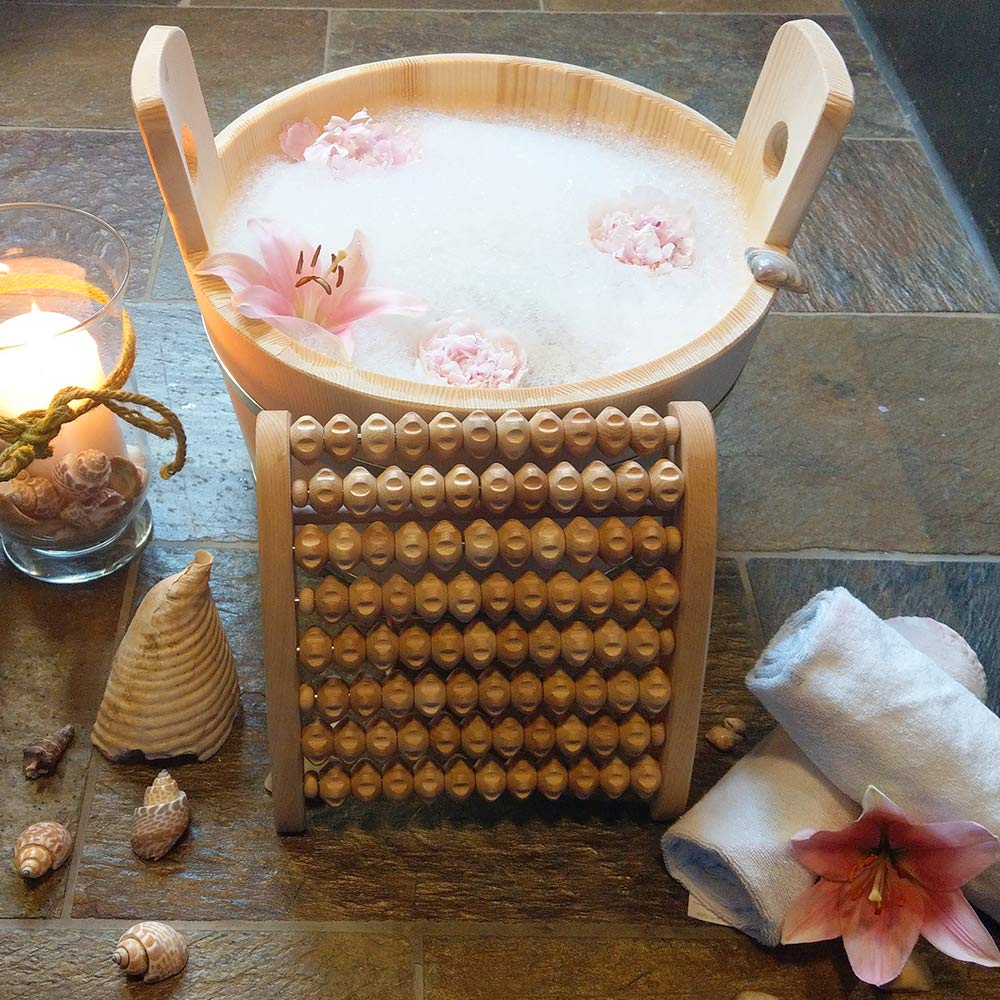 HOFMEISTER® urządzenie do masażu z drewna bukowego ...