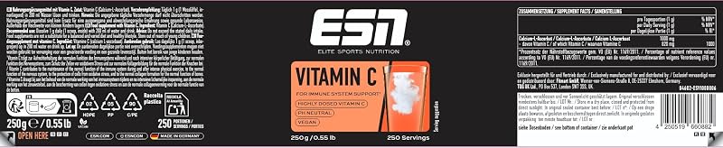 Vitamin C, 250 g Pulver