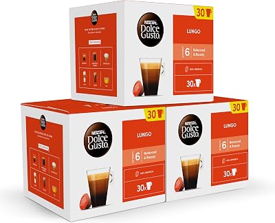 Caffè Lungo Vorratsbox, 3er Set, Kaffee, Kaffeekapseln, 3 x 30 Kapseln