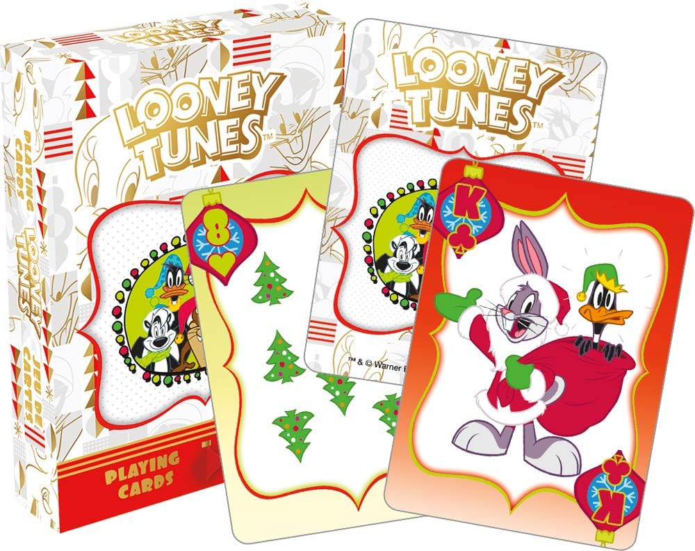 Aquarius Looney Tunes Holiday 2 Playing Cards