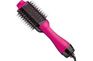 REVLON One-Step Volumizer Original 1.0 Hair Dryer and Hot Air Brush, Pink