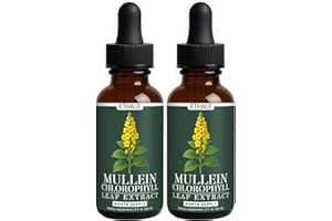 AWTSE ETHALE Mullein Drops for Lungs – Natural Herbal Supplement with Mullein Leaf & Chlorophyll – Daily Lung and Breathing Support – 30 Day Supply, Non-GMO, Plant-Based Formula (2)