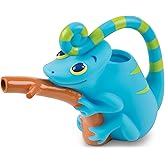 Melissa & Doug Sunny Patch Camo Chameleon Watering Can with Tail Handle and Branch-Shaped SpoutKids Watering Pail for Ages 3+