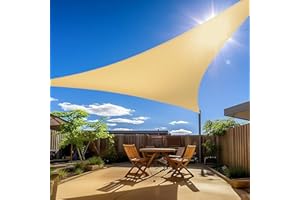 Amagenix Sand 16' x 16' x 16' Outdoor Sun Shade Canopy, UV-Blocking Cover for Patio, Garden & Backyard - Custom