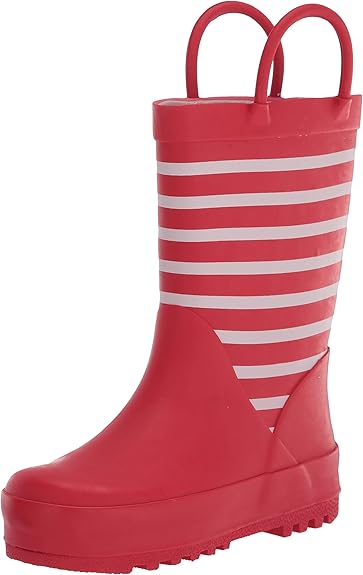 amazon red rain boots