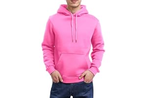 LINMYZAI Men's Fleece Hoodie Pullover Long Sleeve Hooded Sweatshirt Drawstring Kangaroo Pocket Athletic Hoodies