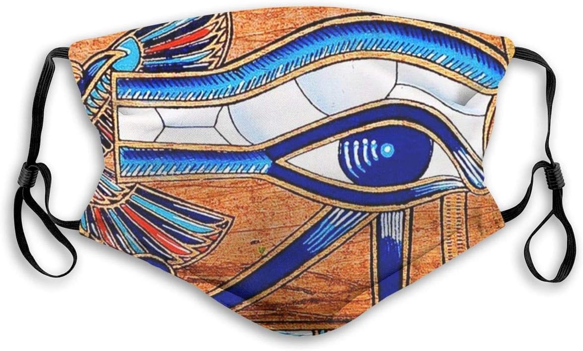 Ancient Egyptian Protective Mask With Gasket Disposable Water Repellent Multilayer Filter Adult Sunscreen Large Mask M