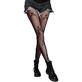 Suximix Fishnet Stockings for Women, Floral Tights with High Waist, Stretchy & Snag-Free for Daily Wear, Parties, Cosplay