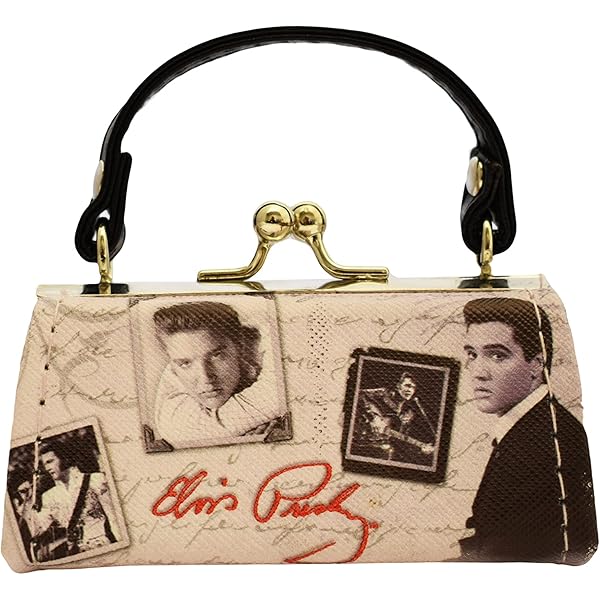 Amazon.com: Midsouth Products Elvis Presley Mini Purse Pink with