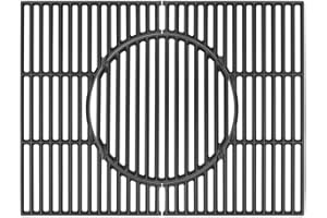 Outspark 64815 Gourmet BBQ System Grill Grates for Weber GS4 Spirit II 200/Spirit 200 SER(Model YRS 2013-Current),Cast Iron Cooking Grid for Weber Spirit Spirit 2 E-210 S-210 E-220 S-220,7637,67022
