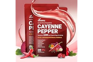 VivoNu Cayenne Pepper Softgels Supplement, Supports Leg Vein, Heart and Blood Vessel Health, with Vitamin E D3+K2 and Extracts of Grape Seed, Hawthorn, Beetroot, Berberine and Other