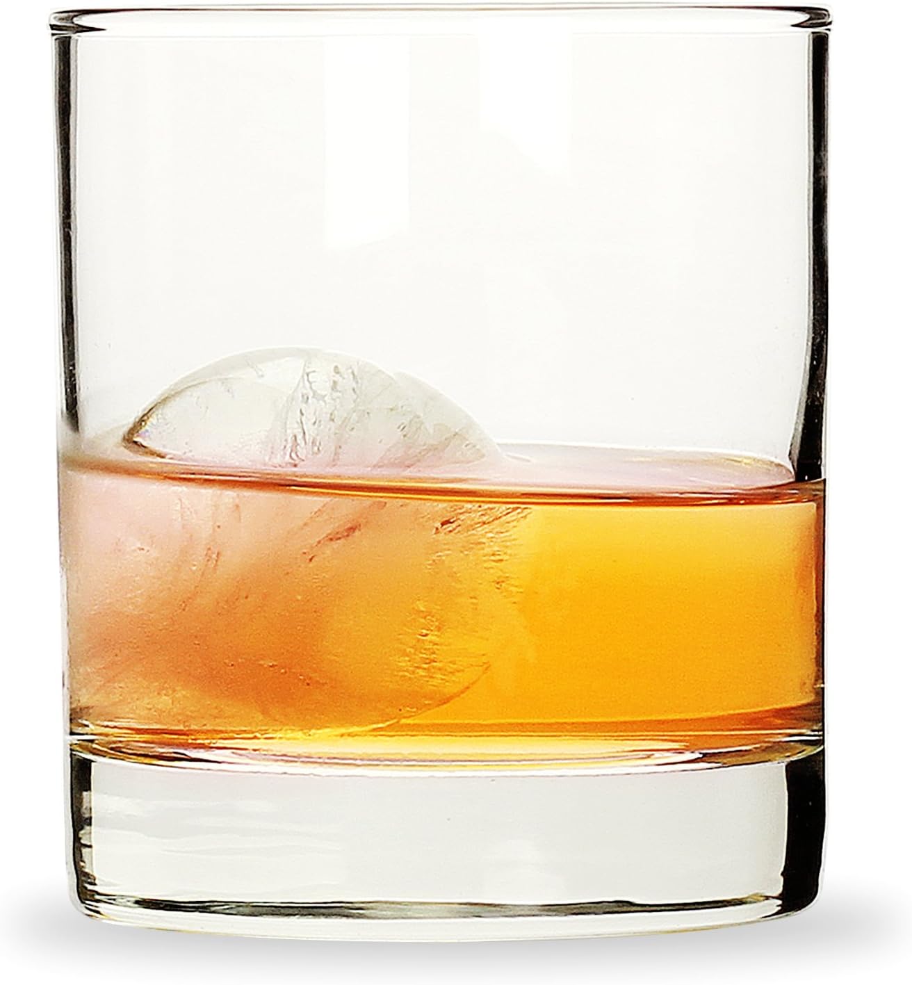 Whiskey Glasses 11 ounces Short Glasses，Set of 6 Rocks Style Glassware and Old Fashioned Drinking Glasses (11 ounces)