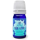SZ Essentials - Blue Lotus Essential Oil 100% Pure, Undiluted Oil - Extracted from Nymphaea Caerulea - Rich & Sweet Scent with Fruity Overtones - Therapeutic Grade & Vegan - 0.17oz (5ml)