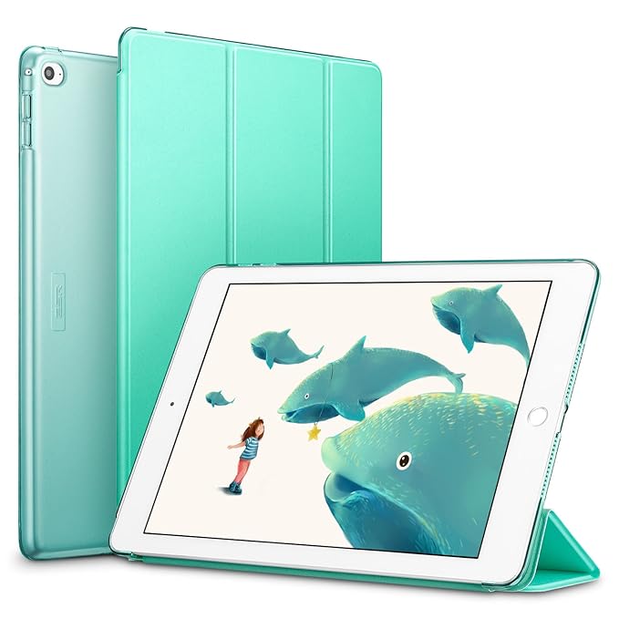 ESR Hülle kompatibel mit iPad Air 2 (2014 Modell 9,7 Zoll) - Ultra dünnes Smart Case Cover mit Auto Schlaf-/Aufwachfunktion -