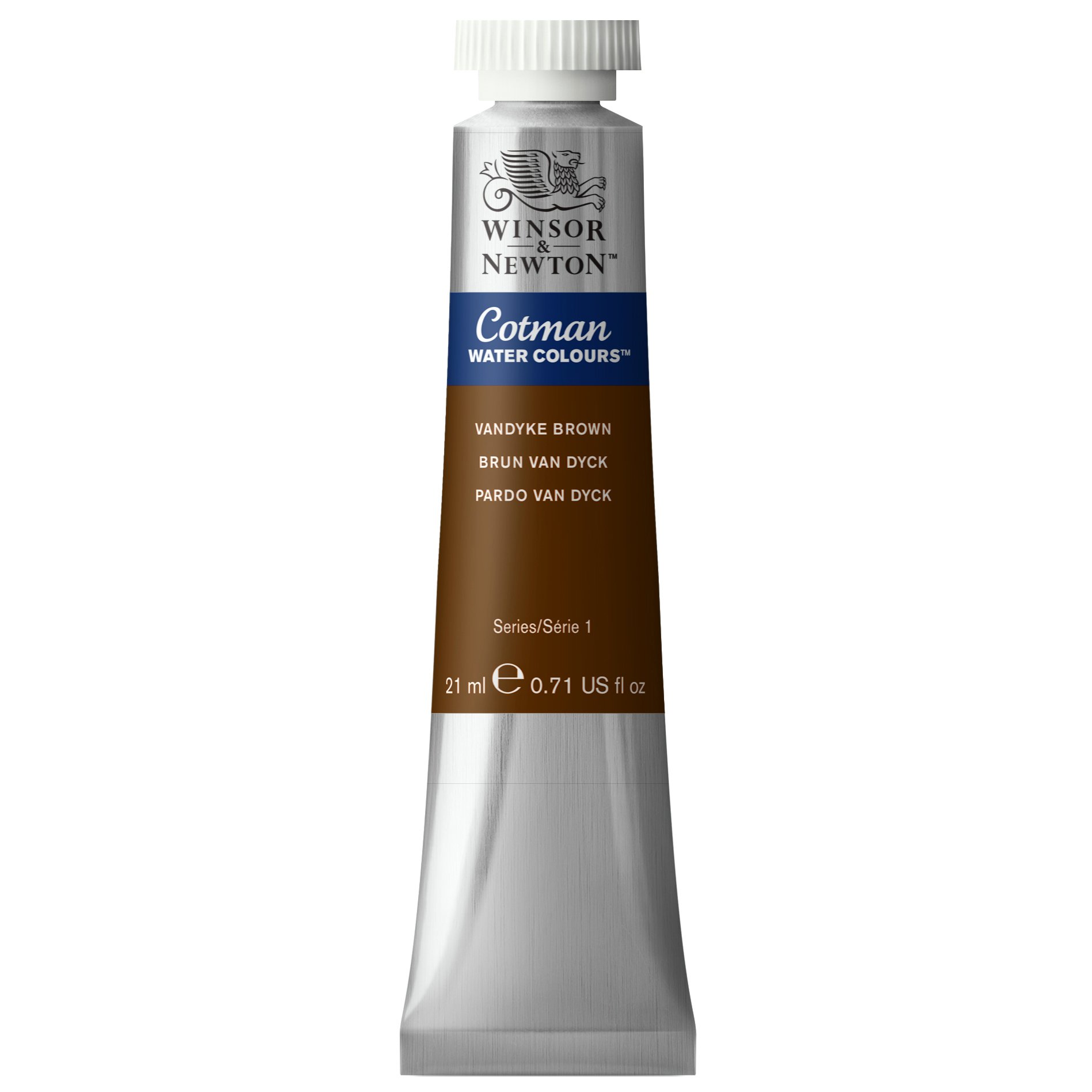 Winsor & Newton Cotman Water Colour Tube - Vandyke Brown - 21 ml