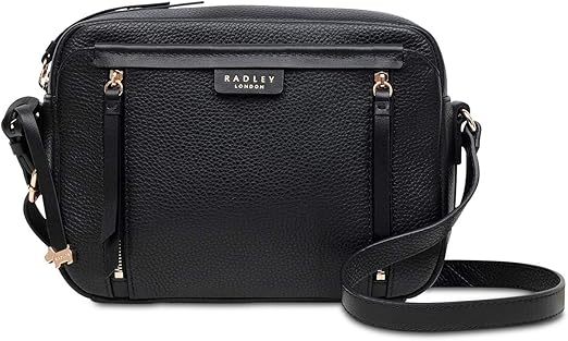radley bag with rose gold zip