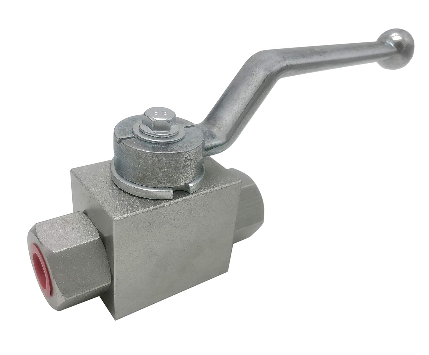 Hydraulic High Pressure ShutOff Ball Valve 2 Way 1/4 Inch NPT 7250 PSI KHB Hydraulic Valve