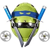 ZORUIS Superhero Ninja Cosplay Costume with Toy Weapons, Eye Masks and Shell for Kids Children