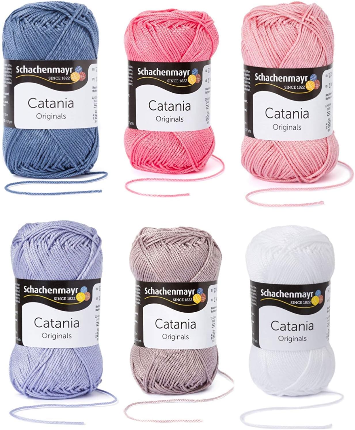 Schachenmayr since 1822 Handstrickgarne Schachenmayr Catania, Set Fresh Mix