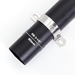FamlTol OD 3-1/8" Conduit Clamp 304 SS Pipe Support