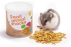 Niteangel Hamster Snack & Treats Toy - Small Animal Natural Treat for Dwarf Syrian Robo Hamsters Gerbils Mice Lemmings Degus 