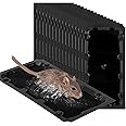 16 Pack Sticky Mouse Trap Rat Traps Indoor, Peanut Taste Pheromone Mouse Traps Indoor for Home, Glue Sticky Traps for Mice and Rats, Snake(Large Size)