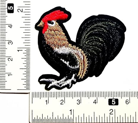 Poulailler Dessin Animé Patch Giletveste Motard Patch Moto Rider