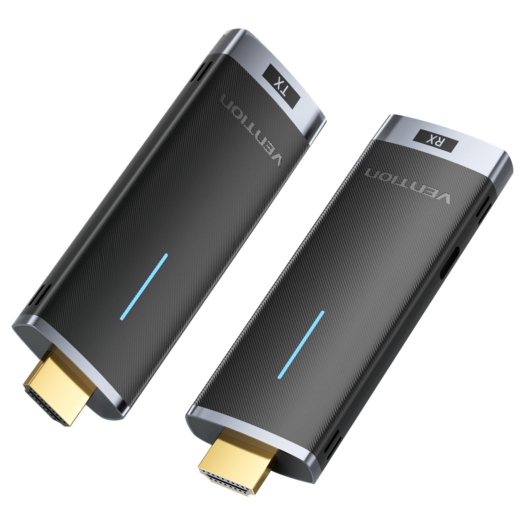 VENTION Wireless HDMI Transmitter and Receiver 1080P@60Hz, Wireless HDMI 131FT/40M, 2.4G/5G Dual Band for Streaming Video from Laptop/PC to Monitor/Projector/HDTV