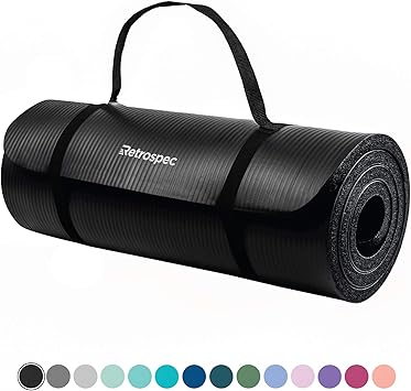 Amazon.com: Retrospec Solana - Esterilla de yoga de 1 ...
