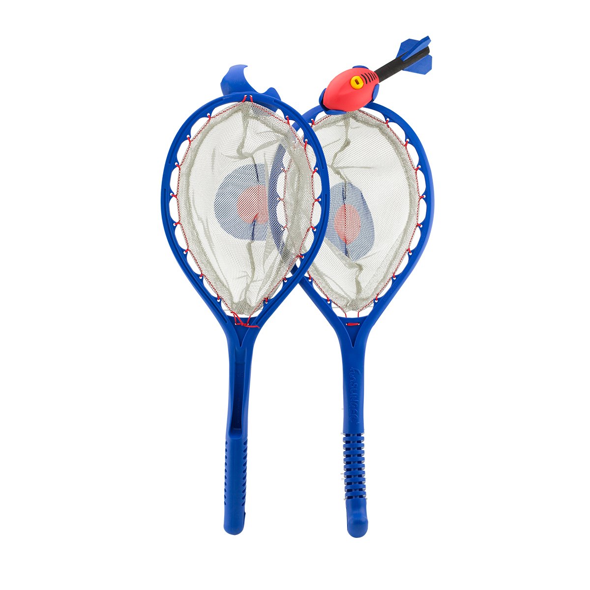 FUN SLINGER Monstrous Game of Throw and Catch for Garden Games, Sand and Beach Games - A Great Outdoor toys for Outdoor Fun Games for Kids Family Boys Toys (2 Rackets + 1 Whissile)