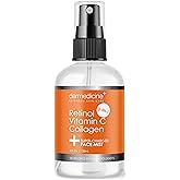3 in 1 Super-Charged Anti-Aging Face Mist w/Retinol, Vitamin C + Collagen | Hydrates, Refreshes & Brightens for a More Glowing Complexion | 4 fl oz, 120 ml