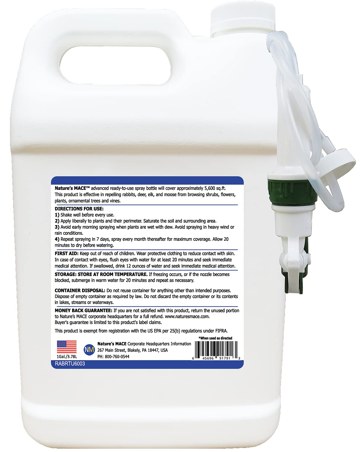 Mua Nature’s MACE Rabbit Repellent 1 Gal Spray/Covers 5,600 Sq. Ft ...