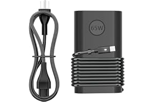 SZGUDULO 65W 45W USB-C Laptop Charger for Dell Latitude 7275 7370 5420 5285 5290 5520 Chromebook 3100 3400 5190 Dell XPS 13 9250 9360 9365 9370 9380 9350 DA65NM190 LA65NM190 Type C Dell AC Adapter Power Cord