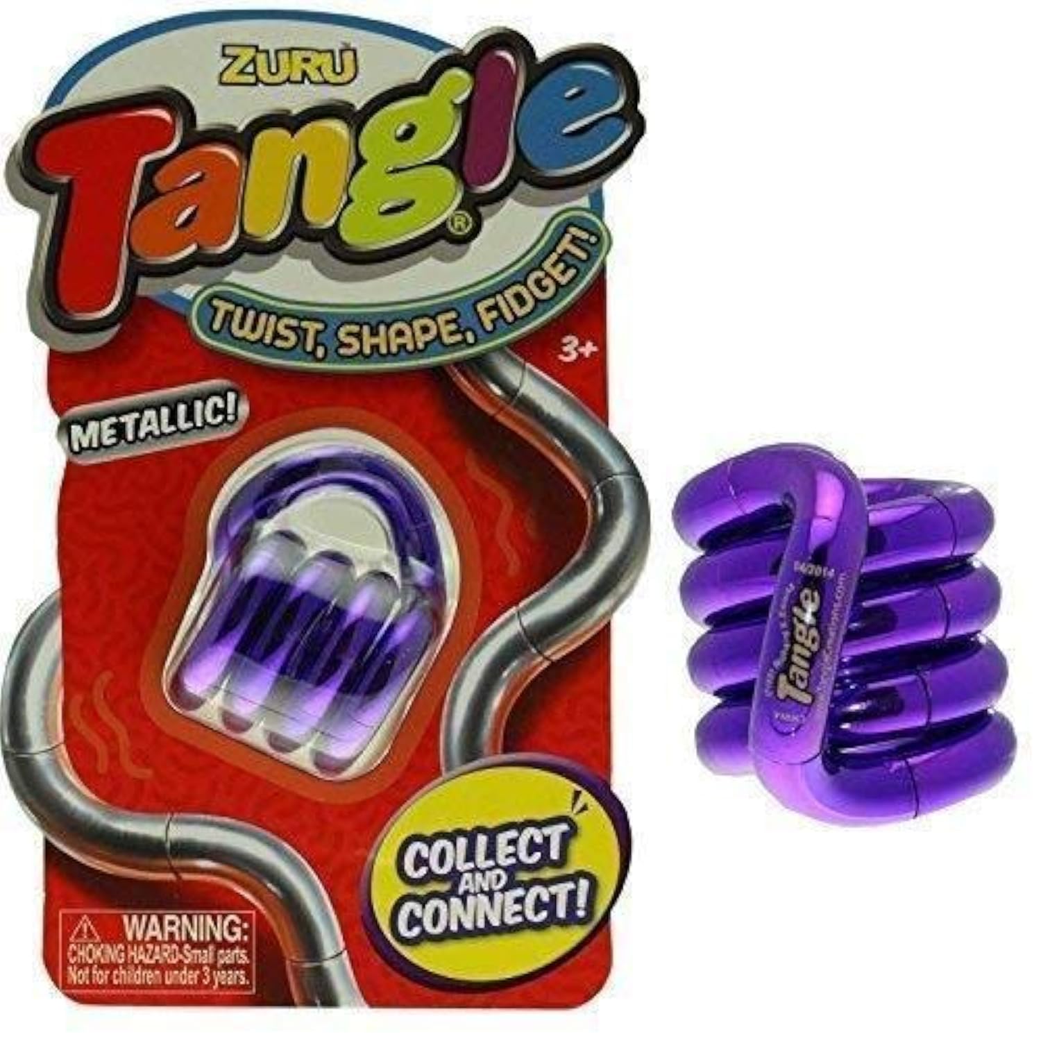 Zuru Smooth Tangle Junior Metallic Series 1 - Purple Colour