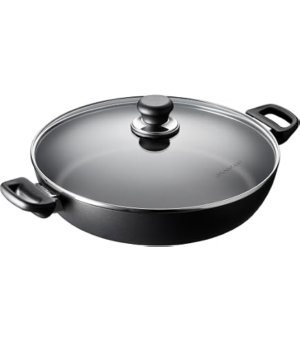 Scanpan Classic 11 Inch Nonstick Stir Fry Pan In Black