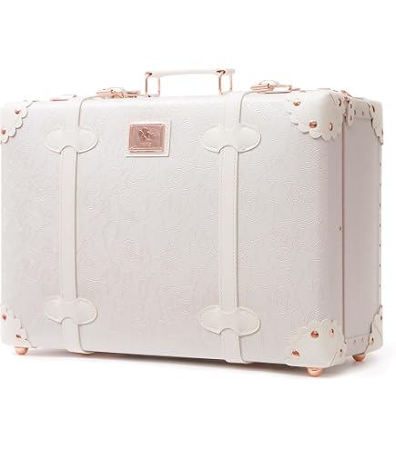 Zhangpu Maison de Poupée Vintage, Valise en Cuir PU, Mini Ornement pour Enfants, Jouet, Décoration de Maison de Poupée, Courtepointes en Bois, Livres 1:12