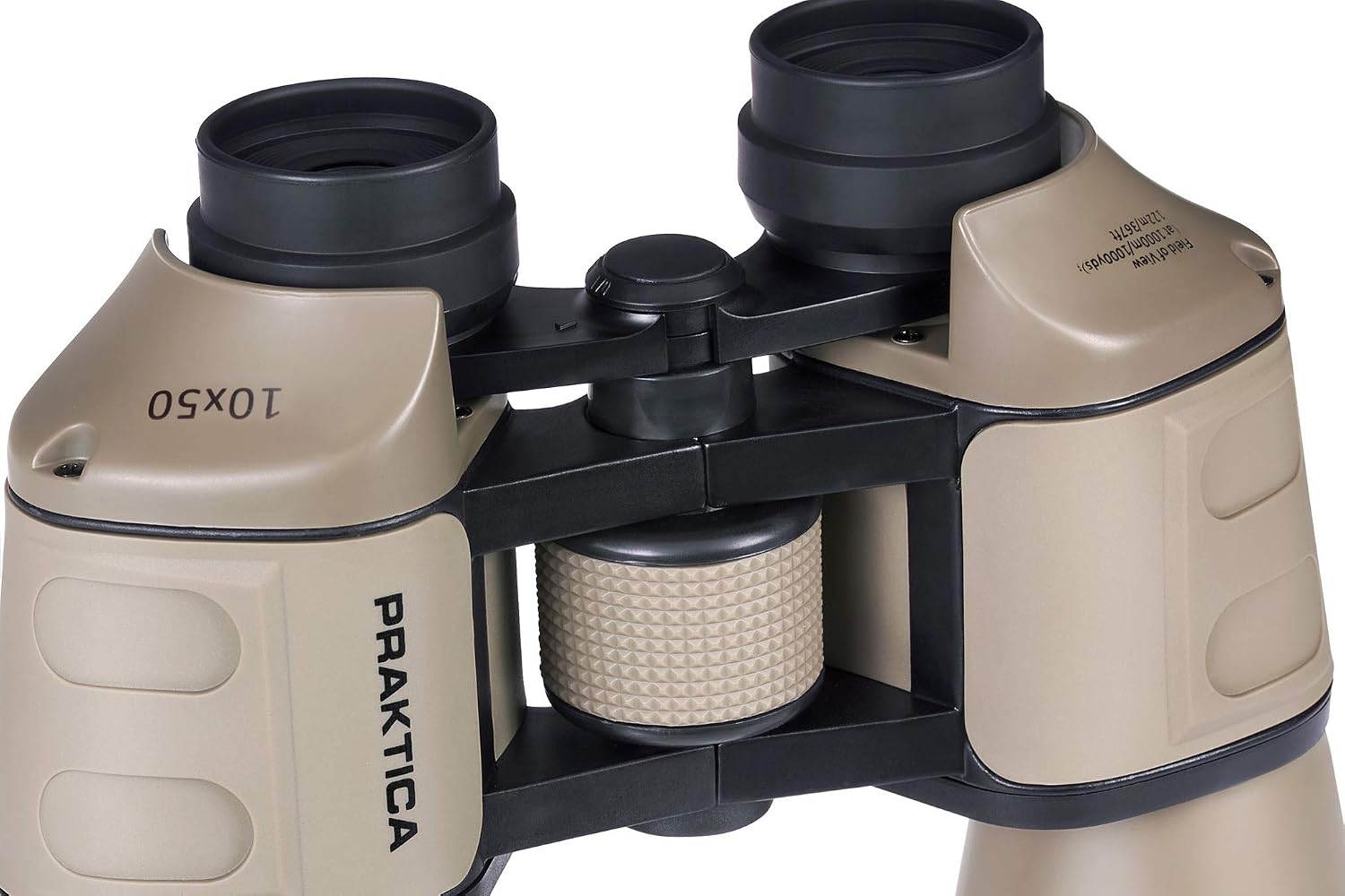 Praktica Falcon 10x50mm Porro Prism Field Sand Binoculars, Fully Coated Lenses, Sturdy Construction, Aluminium Chassis - Image 3
