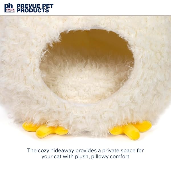 PREVUE PET PRODUCTS COMFY CHICKEN CAT AND DOG HIDEAWAY BED 7600