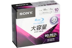 SONY Blu-ray Discs - BD-RE DL 2X 10 Pack (2011)