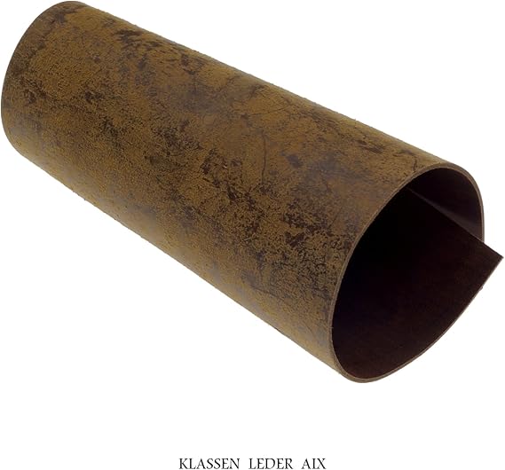 Rindsleder Antik Vintage Design Nr.70 (ca. 148 x 210 mm, 1 x A5, Leder