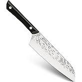 Kai PRO 7" Santoku Knife, Hand Sharpened All Purpose Knife, Japanese AUS6M Stainless Steel Blade, Full-Tang POM Handle, NSF Certified, Versatile Japanese Cutting Tool