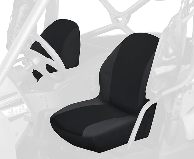 Classic Accessories 18162010401RT Black UTV Bucket Seat Cover