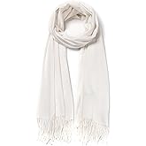 Cindy & Wendy Women's Pashmina Shawl Wrap for Evening Dress Bridesmaid Wedding Bridal Winter Warm Large Soft scarf