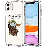 Phone Case for iPhone 11, Clear Case Cover Case Fashion Case Explosion-Proof (Baby-yoda)