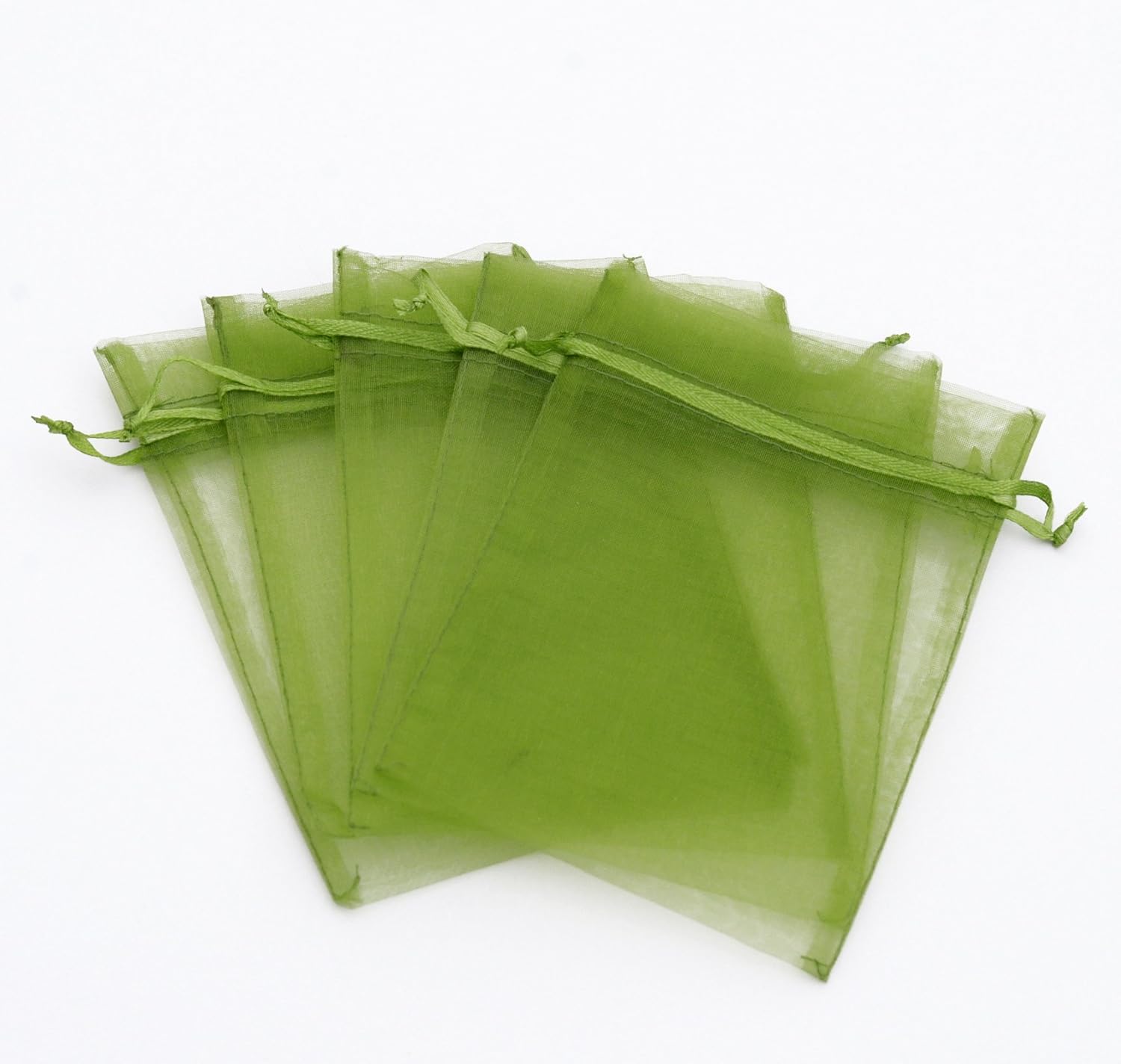8x10cm Mint Green FB048 100 pcs 3x4 Organza Bags Wedding