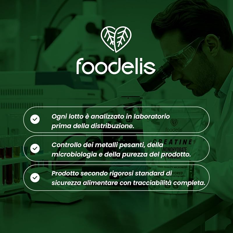 Creatina Monoidrato Micronizzata in Polvere 1 kg, 333 Dosi | 100% Creatina Monoidrato | Senza Sapore | Alta Solubilità, Misurino Incluso