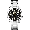 Seiko Automatic Watch for Men - 5 Sports - Day/Date Calendar, LumiBrite Hands and Markers, and Rotating Bezel, 100m Water-Resistant