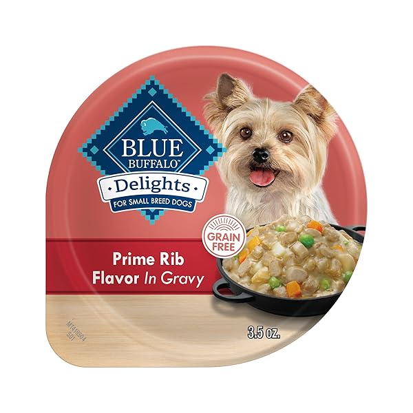 BLUE BUFFALO DELIGHTS SMALL BREED NATURAL WET DOG...
