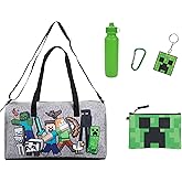 Minecraft Monster Battle 5-Piece Duffel Bag Set