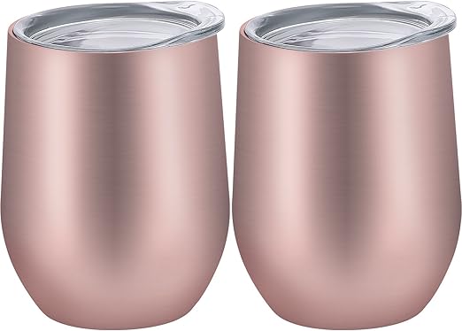 insulated wine tumbler with lid